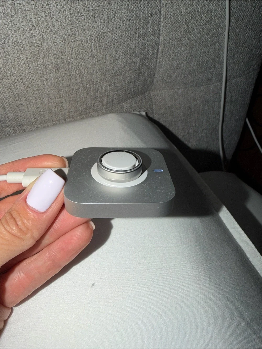 Oura Ring 5 - Silver (Brushed Silver Finish)